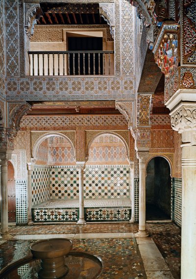 Hall of the Beds, Nazaries Palace, Alhambra by Unbekannt Unbekannt